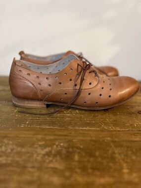 Gidigio brown leather shoes - size 39.5